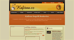 Desktop Screenshot of kafirna.cz
