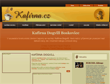 Tablet Screenshot of kafirna.cz